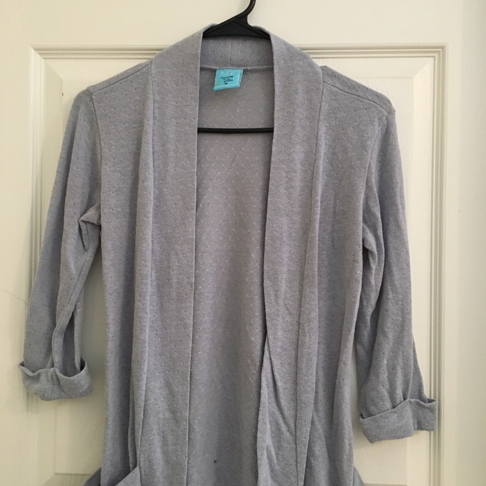 Grey Cardigan!